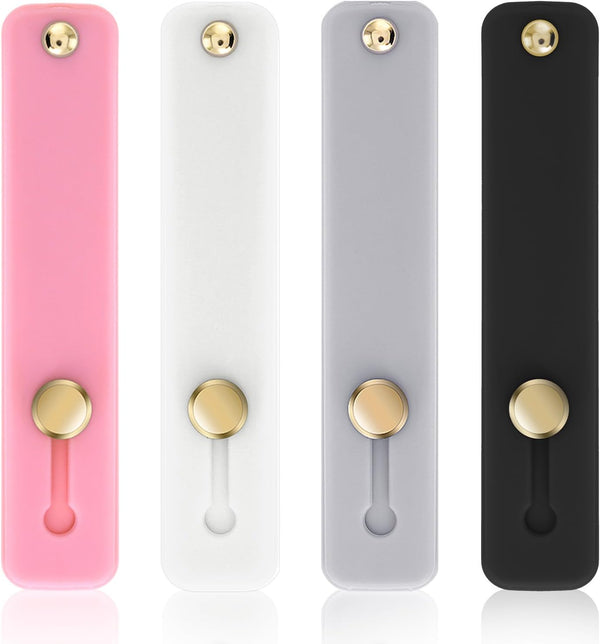 WLLHYF Phone Loop Finger Holder, Silicone Phone Grip Phones Fingers Strap Stand Universal
