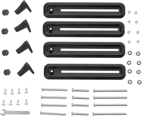 Pholiten VESA Mount Bracket Adapter, Monitor Arm Mounting Kit for Screen 13 to 27 inch, 75mm or 100mm VESA