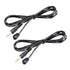 uxcell IR Infrared Emitter Extension Cable, 4.9ft Long, 45 Degree Emission Angle, 2pcs