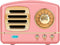 Dosmix Portable Bluetooth Stereo Speaker, Enhanced Bass Retro Wireless Speaker with Built-in Mic for Travel, Home,