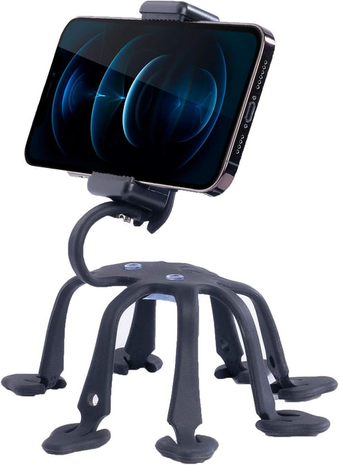 WixGear Cell Phone Octopus Tripod, Universal Smartphone Holder with 8 Legs for All Smartphones