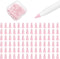 100 pcs Silicone Nib Sleeves Compatible with Apple Pencil Tips, Professional Liquid Silicone Nibs Cover Replacement for