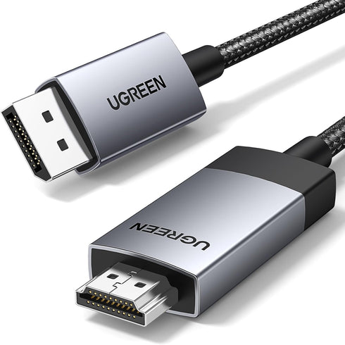 UGREEN 4K@60Hz DisplayPort to HDMI Cable HDR Active DP 1.2 to HDMI