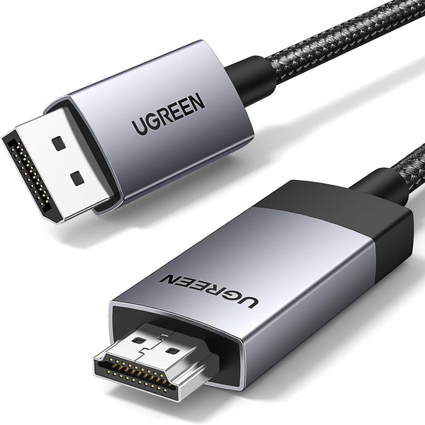 UGREEN 4K@60Hz DisplayPort to HDMI Cable HDR Active DP 1.2 to HDMI