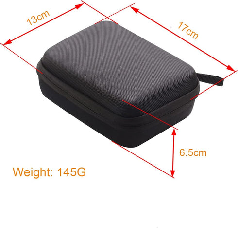 Camera Accessories Bag for Action Camera - Portable Protective Case Compatible with Gopro Hero12 11 10 9 8 7 6 5 4 3 2