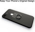 Transparent Phone Ring Holder Grip 360 Degree Free Rotation, Clear Cell Phone Finger Ring Kick-Stand for - for iPhone X 8 7 Plus 6S 6 5s 5 SE, Galaxy S9 S8 S7 S6 Edge, Note 8 5 4 2 (Black)