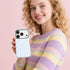 flewfun 17 Magnetic for iPhone Pro Case Cute Stripes Phone Case, Shockproof Slim TPU and Hard PC Protective Phone Cover
