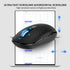 INFINMIND Mouse,USB+BT2,Multi 4-Way 3000 DPI,10 2 Wireless Bluetooth Device Ergo Full Size Mouses-big Hand,Metal Super