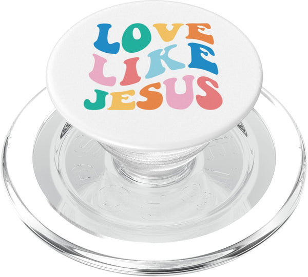 Love Like Jesus Graphic Tee PopSockets PopGrip for MagSafe