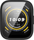 Protective Case for Amazfit Bip 5 Smart Watch, TPU Soft Ultra-Slim Screen Protector Bumper, Black *2