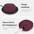 AIRSPO Silicone Case Compatible with Samsung Galaxy Buds 2 Pro/Galaxy Buds2/Galaxy Buds Pro/Galaxy Buds Live (Burgundy)