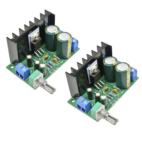 HiLetgo 2pcs TDA2050 Mono Audio Amplifier Module, Digital Mono Amplifier Board AMP DC/AC 5-24V Output 5W-120W for