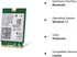 Intel AX210 6E 5.3 Tri-Band Wi-Fi Bluetooth Network Card for Notebook