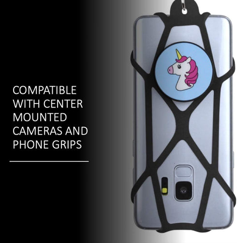 Gear Beast Cell Phone Lanyard, Silicone Smartphone Holder Case and Neck Strap Compatible with Most Phones