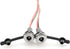 RLECS 5pcs DC-099A DC Female Panel Mount Jack Connector with Dustproof Plug, IP67 68