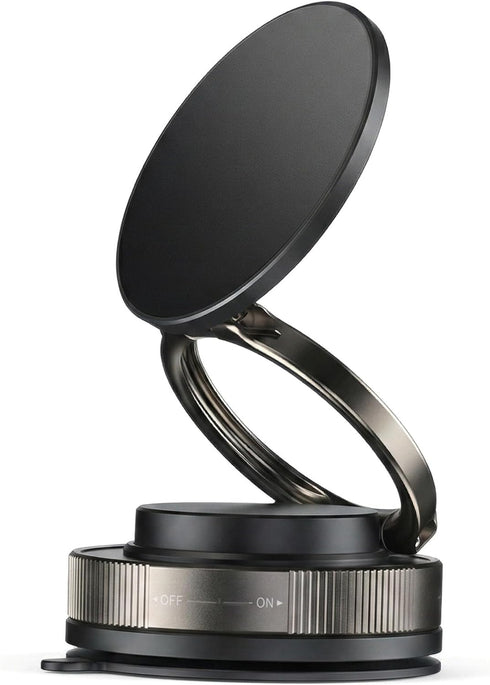 BOLTJOY Magnetic Phone Mount Stand, Universal Adjustable Holder with High Weight Capacity Structure,