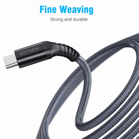 C Charger Cable Fast Charging Long USB C Cord Type C Chargers 10FT 2Pack USB-C for Samsung Galaxy S10/S9/S8/s7/ Note/9/8,for Kindle Fire Phone USB A to USBC
