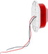 QWORK Industrial Strobe Siren Alarm Light – AC110V - 120V Red, 110 dB Loud Sound, 2 Pack