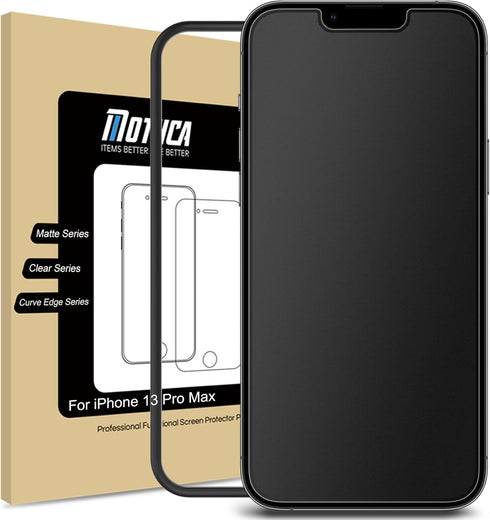 Mothca Matte Glass Screen Protector for iPhone 14 Plus/13 Pro Max 6.7" - Anti-Fingerprint, Anti-Glare, Easy Install,