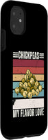 Retro Chickpeas My Flavor Love Food Lover 11 iPhone Vintage Chickpeas My Flavor Love Retro Chickpeas Food Lover Case