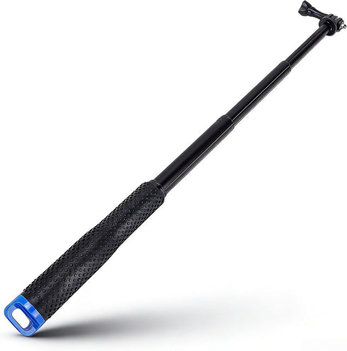 Dpofirs Extendable Action Camera Selfie Stick, 4 Section Telescoping Monopod with Adjustable Locking