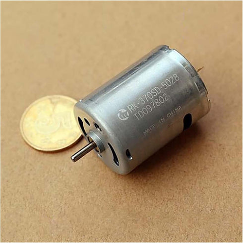 Xiaohu DIY SMALL ELECTRICAL MOTORS RK-370SD-5028 DC 3.7V-11.1V 51000RPM Ultra-high-speed Power Carbon Brush