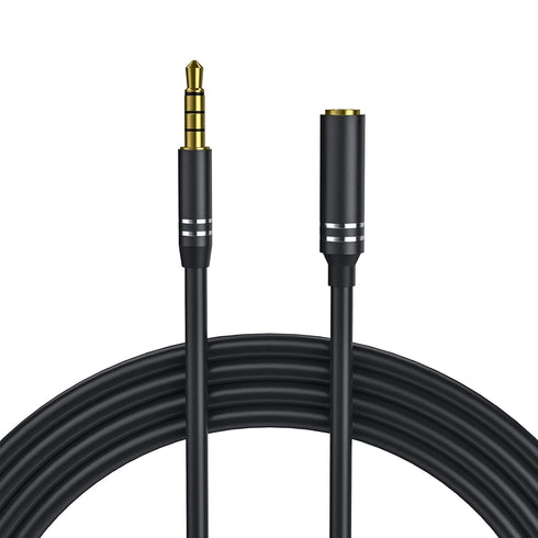 3.5mm Headphone Extension Cable (6Ft/1.8M), Male to Female AUX Cord for Speakers, PC, MP3 and All 3.5 mm Devices (1