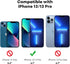JETech Full Coverage Screen Protector for iPhone 13/13 Pro (6.1-Inch), Tempered Glass Film with Easy Installation Tool,