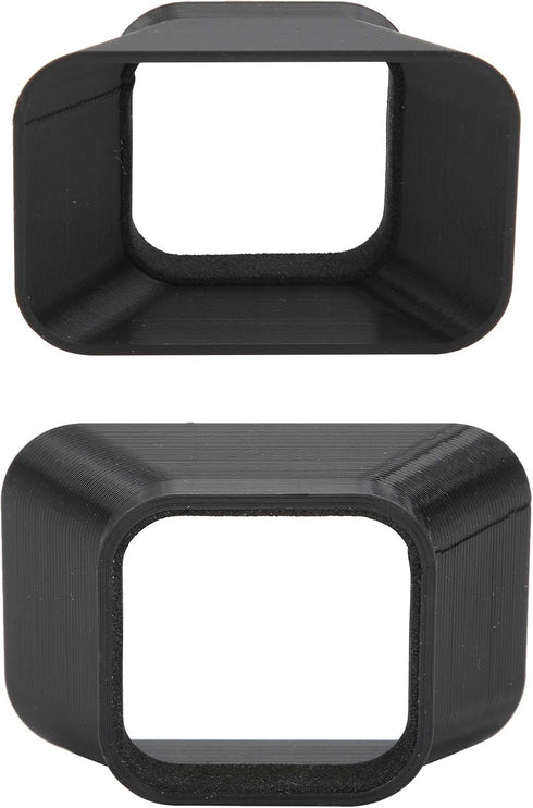 2pcs Lightweight Portable Sunshade Lens Hood, Sturdy Hard Plastic Anti Glare Hood for GoPro Hero 9