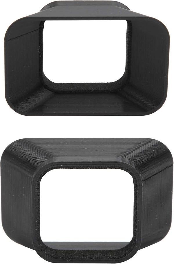 2pcs Lightweight Portable Sunshade Lens Hood, Sturdy Hard Plastic Anti Glare Hood for GoPro Hero 9