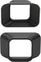 2pcs Lightweight Portable Sunshade Lens Hood, Sturdy Hard Plastic Anti Glare Hood for GoPro Hero 9