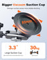 Suction Cup Mount for Gopro iPhone, Anti-Shake Metal Arm Car Camera Mount with 1/4 Thread & Phone Holder for VLOG/Video