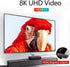 AUCON 2.1 8K Magnetic HDMI to HDMI Converter HDMI Adapter UHD Video Compatible with Computer Smart Box Monitor TV
