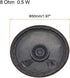 uxcell 0.5W 8 Ohm 50mm Dia Round Shape Magnetic Speaker Replacement Loudspeaker 4pcs