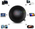 Portable Mini Speaker with 3.5mm Aux Jack Plug in Loud Basse Speaker for Smart Phone, Retractable Mobile Line-in Speaker for iPad Laptop Computer(Black)