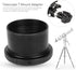 Astronomy Telescope 2in T Mount Adapter and Lens Adapter Ring for Nikon F Mount Camera