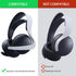 Replacement Ear Pads Cover Compatible with PlayStation Pulse Elite Wireless Headset,Ear Pads Cushions with Noise Isolation Foam (Mesh Fabric)