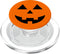 Spooky Jack-O-Lantern Halloween Pumpkin PopSockets PopGrip - Swappable Grip for Phones & Tablets
