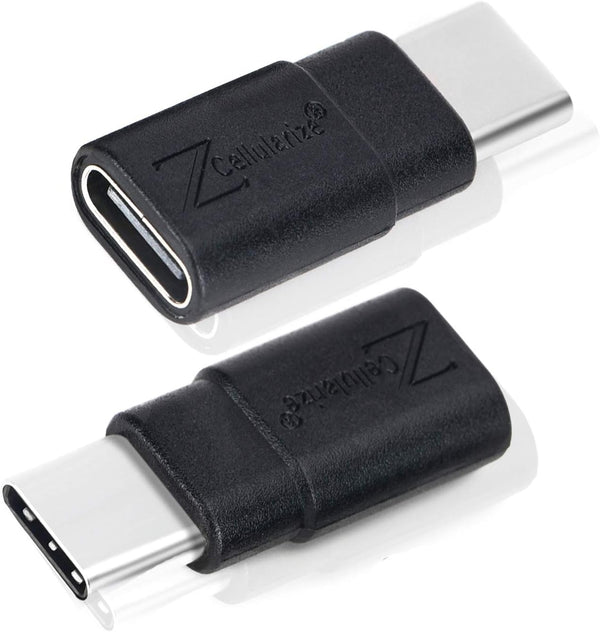 USB C Extender Adapter Straight (2 Pack) Type-C Low Profile Male to Female 40Gbps 240W Thunderbolt QC