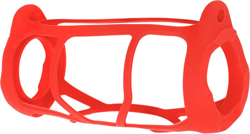 GETGEAR Silicone Cover Sleeve for JBL Charge 5, Portable Bluetooth Speaker, Featured Design with More Protection, Red