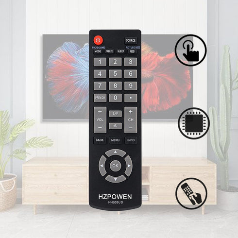 HZPOWEN Universal Remote Control for All Emerson TV