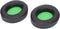 Razer Kraken 7.1 V2 Pro Headphone Ear Pads - Soft Leather Replacement Cushions (Green) for Ultimate Comfort.