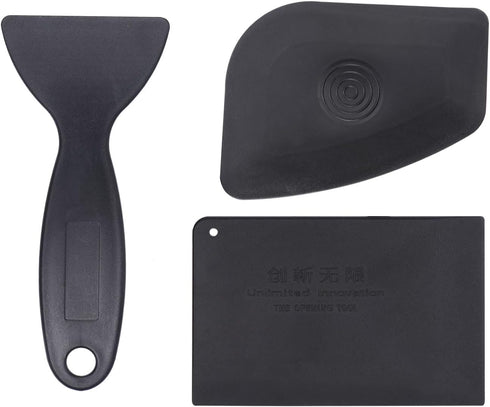 MECCANIXITY 4 in 1 Flexible Pry Opening Tool Kit for LCD Screen Mobile Phone Repair, Black 1set