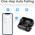 PALOVUE Wireless Earbuds, in-Ear Earphones with Bluetooth 5.3, Built-in Mic, Deep Bass Stereo for Sport/Work