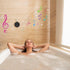 Inwa Bluetooth Shower Speaker IPX7 Waterproof, TWS Wireless Bathroom Speakers, Built-in Mic with Bluetooth 5.0, TF Card Mode, 12 Hour Playtime, Portable Speakers for Home, Bathroom, Outdoors, Travel