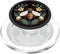 PopSockets Floral Boho Bee Aesthetic Honey Beekeeper Black PopGrip for MagSafe
