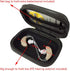 Earphone Case Portable Oxford Bag Holder with Two-Way Zipper for IEM, Earmold, Hearing Protector