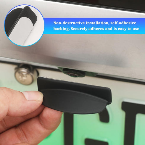 HZEL Car Rear View Backup Camera Cover, Silicone Anti-Rain Vehicle Reversing Camera Guard Shield, Automotive Rear View