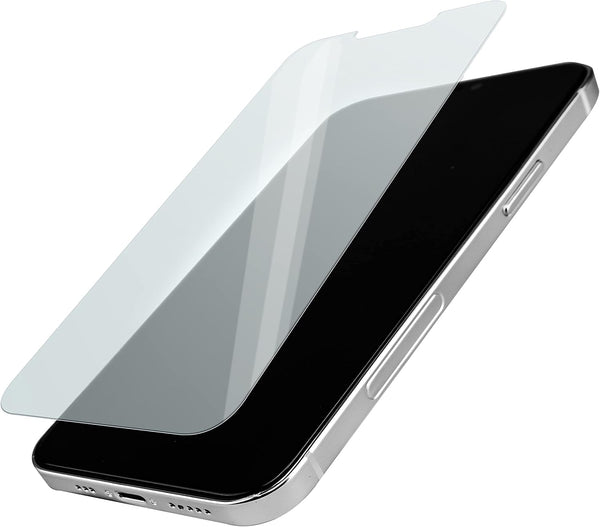 Smartish Tuff Sheet Screen Protector for iPhone 13 Pro/13 - Clear Tempered Glass, Scratch Resistant, 2-Pack with