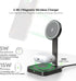 Esoulk 2 1 17/16/15/14, 15W in Magnetic Wireless Charging Station, Foldable Charger Stand for iPhone AirPods Charging